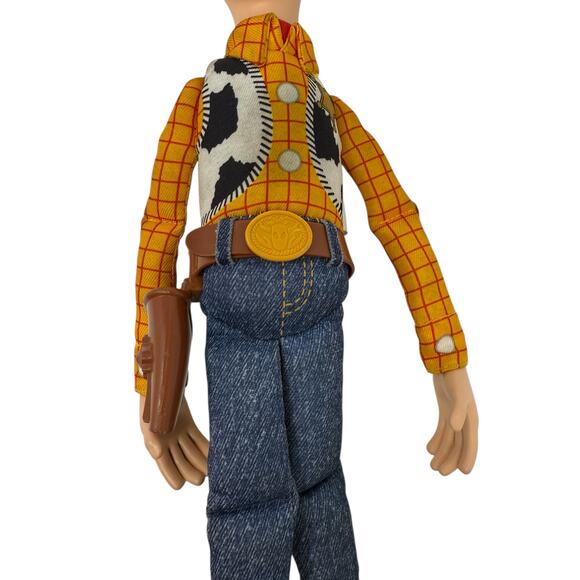 Disney Pixar Toy Story Talking Sheriff Woody Pull StringTalking Doll Figure 15" - Picture 4 of 11